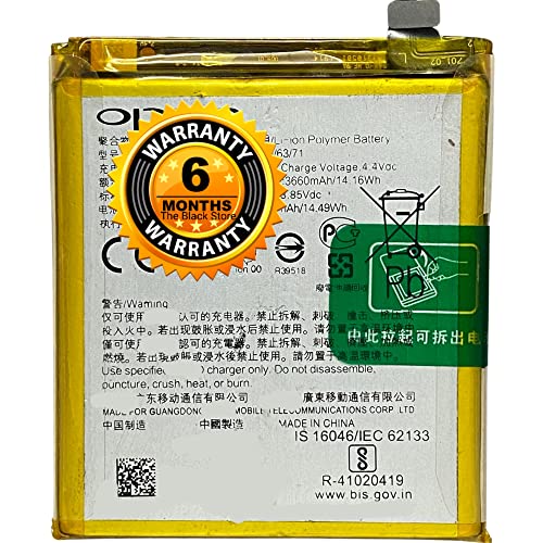 Image of Original BLP701 Battery Compatible with Oppo Reno (PCAM00, PCAT00, CPH1917)