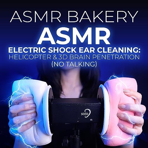 ASMR Electric Shock Ear Cleaning Helicopter & 3D Brain (No Talking