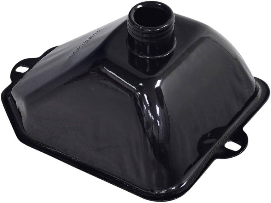 AlveyTech Metal Fuel Tank for the Coleman AT125-EX & UT ATVs - Replacement Black Finish Gas Storage Tanks , Fits 50cc to 150cc Range Vehicles, ATV Accessories