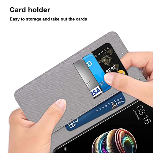 MIYOYE Capa tipo carteira para Samsung Galaxy A03 Core, capa de celular com suporte para cartão e su