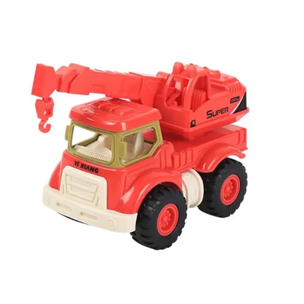 Engineering Truck Toys - Excavator, Dump Truck, Crane, Mixer Truck - Inertial Drive Mini Construction Vehicles for Kids Ages 3+ (Dumper Truck) (B0DDHKRYV4) Amazon Price History, Amazon Price Tracker