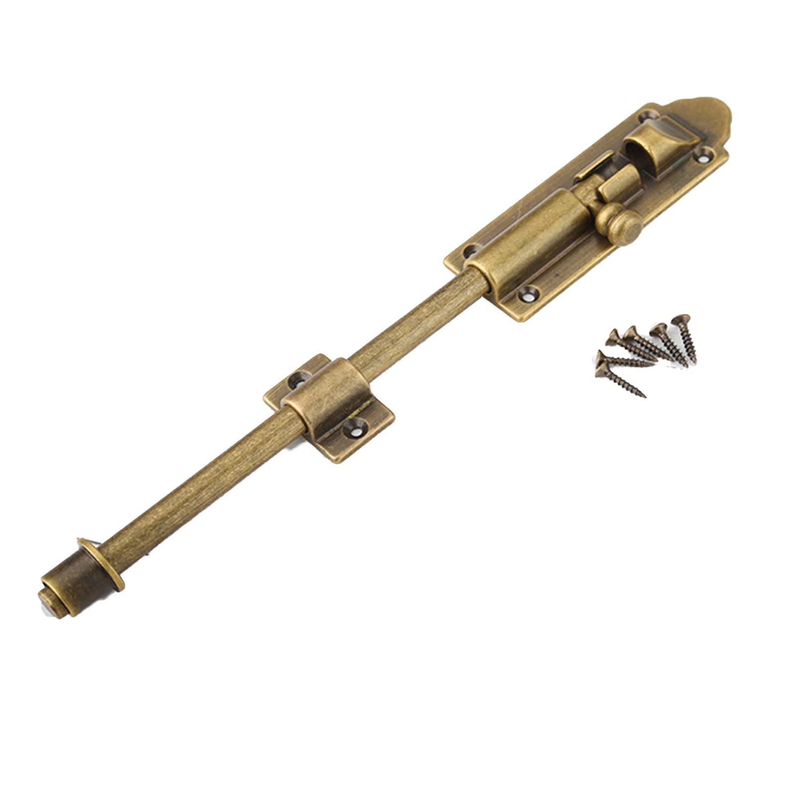 Cgjsefh One Color Door Latch, Bolt Lock Sliding Latch 4 Inches Slide Thickened For Door(15Cm)