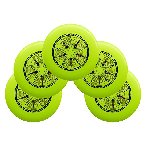 Discraft Ultra-Star 175g Ultimate Sportdisc Yellow (5 Pack)