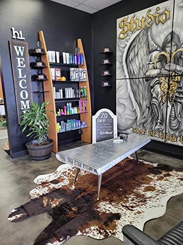 Tapete decorativo semicírculo con diseño de vaca CONBEN miniatura 4