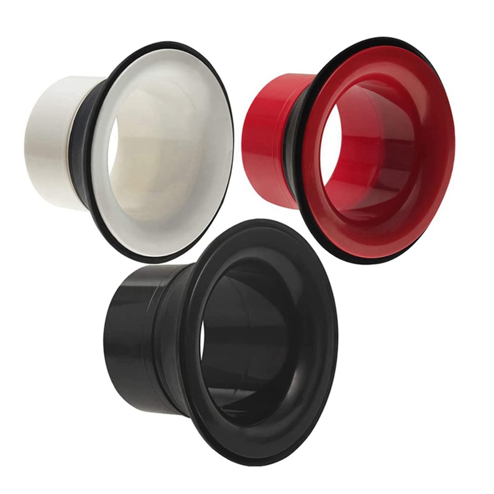 Rheross 1Set Bass Drum Booster Drum Circle Unstruments Drum Accessories with Black Port Hole Protector, Mic Hole Drum