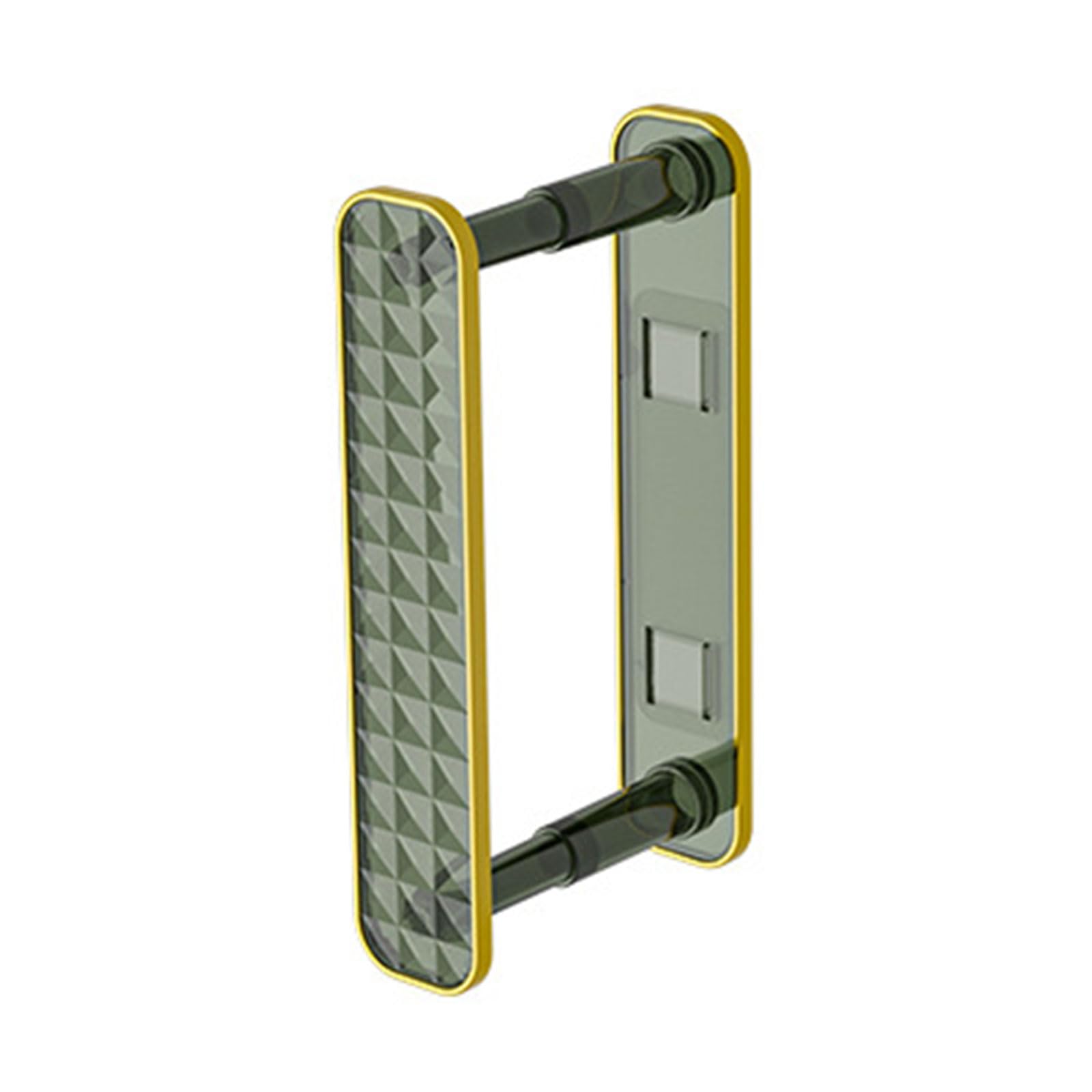 Hsioluted Retractable Two-Tiers Domestic Hanger Storage Rack No Holes Wall Mounted Hanger Holder Suitable for Coat Storage Retractable Rack Finishing