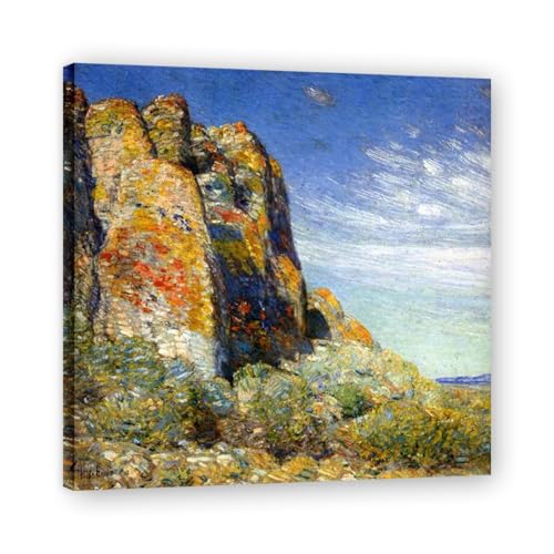Paysage Peinture Affiche Harney Désert pour Salon Moderne - Toile Impressionniste 60x60cm