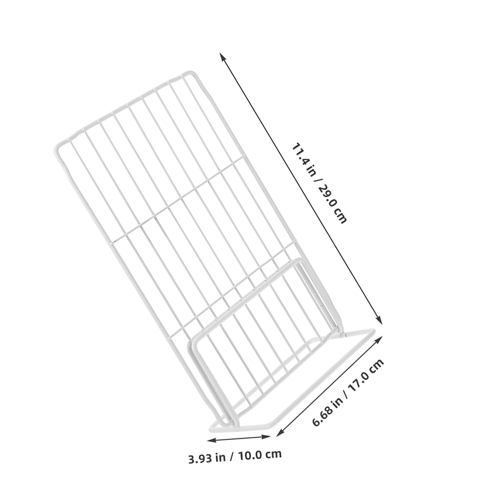 2 Piezas Organizador Rejilla para Congelador Divisor Resistente de Estante de Alambre para Refrigerador Separador para Almacenamiento de Alimentos Hogar y Comercio