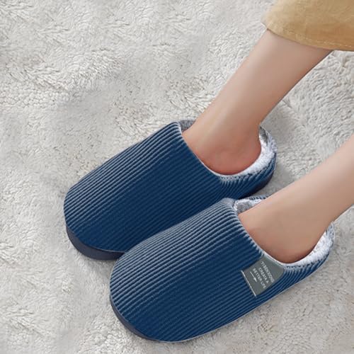 Slippers for Women Memory Foam Fuzzy House Slippers Bedroom Non-Slip Fluffy Slippers for Women Indoor and Outdoor4