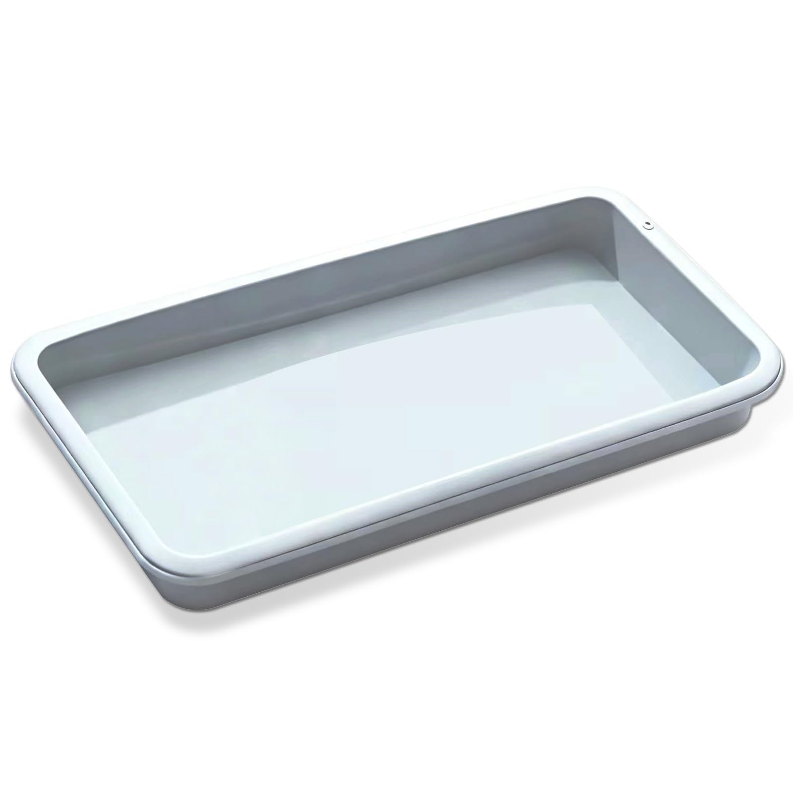 WishesMar Rectangle Shape Silicone Mould Tray Fluted Cake Mold Nonstick Baking Cake Tin Reusable Cake Pan for Kitchen Creation Fun #A