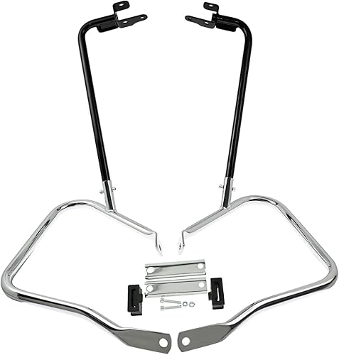 FreeAgain Soporte de alforja de alta resistencia – Compatible con modelos de motocicleta 2014-2021, construcción resistente al óxido, fácil