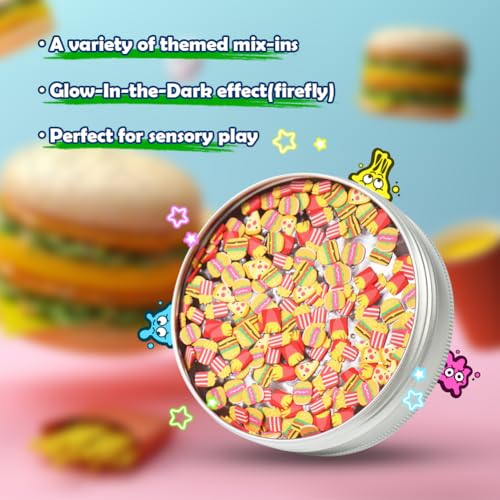 WATERELF Play Putty Slime for Kids, Fidget Sensory Artistic Therapy Putty Toys for Boys Girls Adults, Stress Relief Non-Sticky, Mix-ins PM001 - Image 4