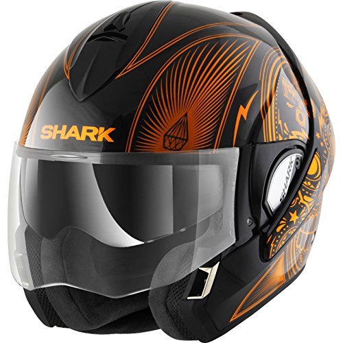 Shark Evoline Series 3 Mezcal Chrome Kuk Casco da