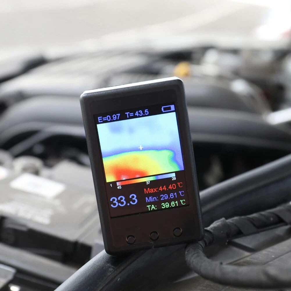 Infrarot-Wärmebildkamera mit 2,4-Zoll-LCD, Temperaturbereich -40°C bis 300°C, USB-Datenübertragung, 8Hz Bildwiederholrate für PCB und Elektronik