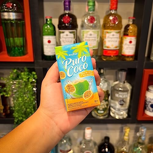 Água de Coco Puro Coco Maracujá 180ml 12 Unidades