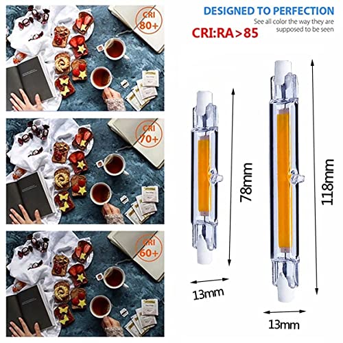 Aocase Lampade LED R7S 118mm Dimmerabili