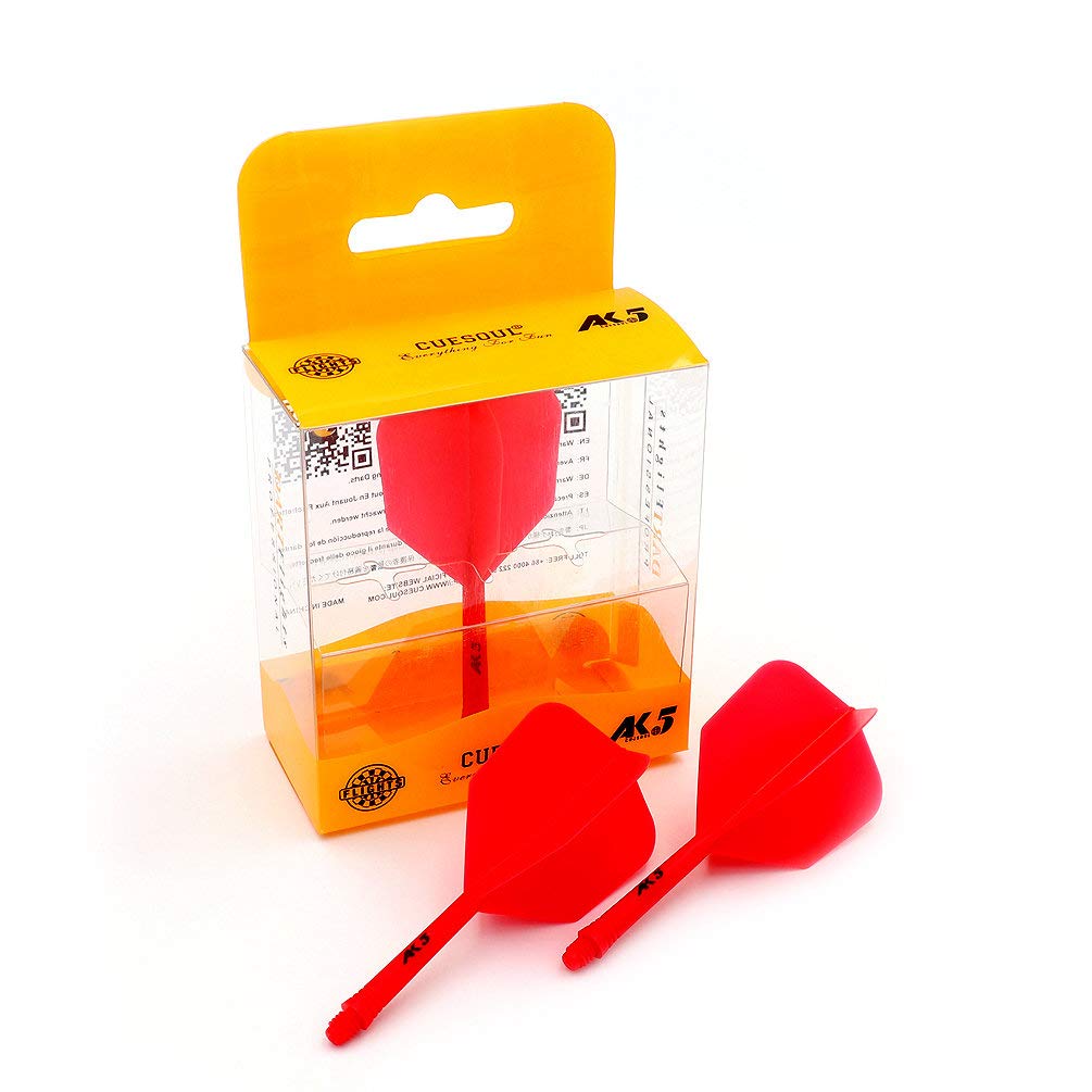 CUESOUL Rost - Juego de 3 cañas de Dardos integradas Personalizadas, Patrones, S/M/L - 4