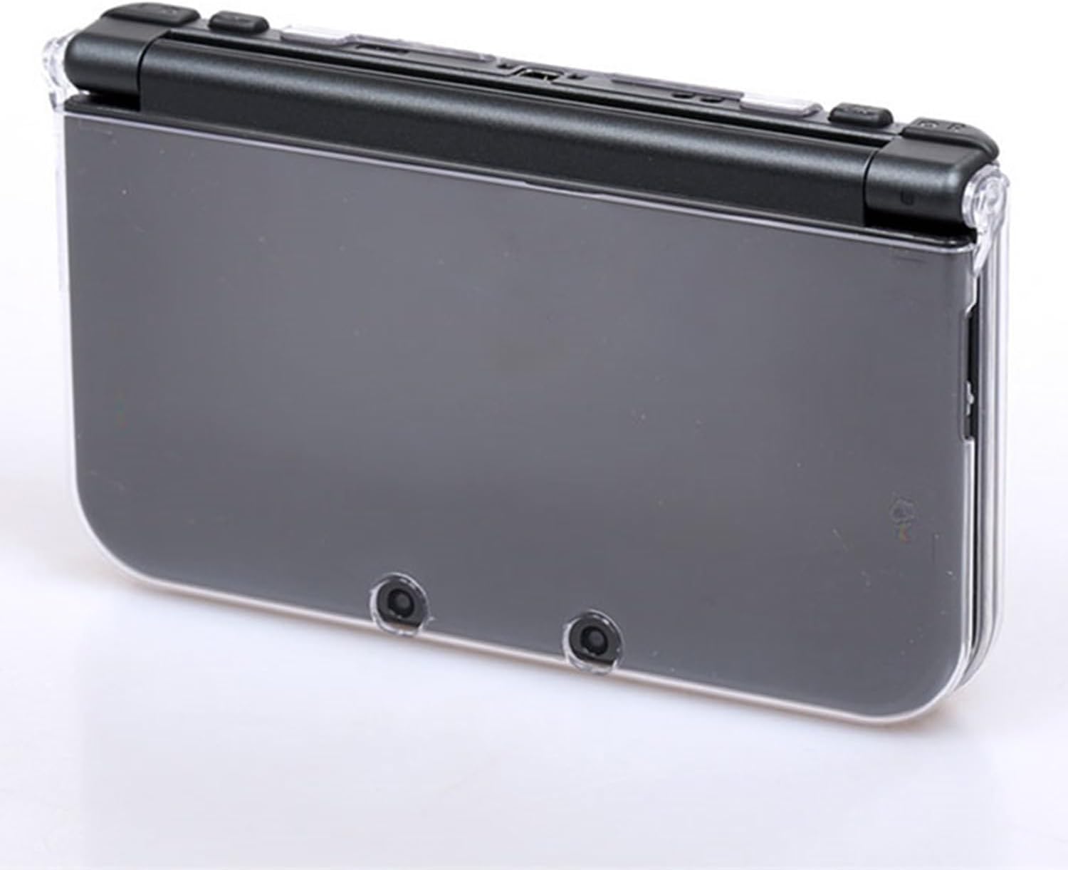 Protector Case Compatible with New 3DS Series Ultra Clear Crystal Transparent Hard Shell Protective Case Cover Skin for New 3DS Series 2015 (for New 3DS XL)