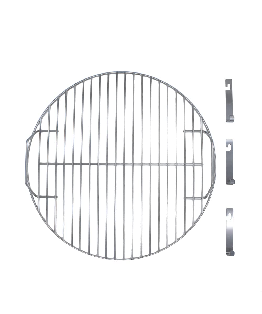 ProQ Add-A-Grill (50 cm - Frontier) - Extra Stainless Steel Grill with Brackets - BBQ Tools & Accessories