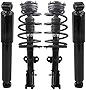 MOSTPLUS Front & Rear Complete Strut Assemblies 171128L 171128R 37290 Compatible for 2008-2017 Dodge Grand Caravan / Chrysler Town & Country (w/o Self Leveling Suspension) Set of 4 Shock Absorbers