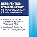 Sagrotan Hygiene-Spray (Aerosol) Desinfektionsspray (für Textilien und Oberflächen im Haushalt, Sprühflasche im praktischen Vorteilspack) 2 x 400 ml