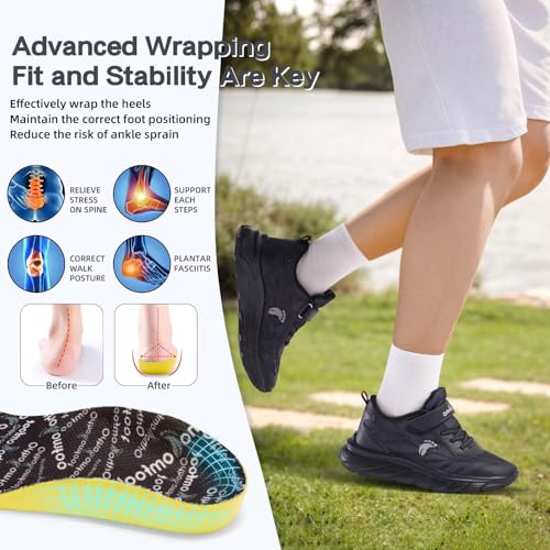 Kids Orthopedic Tennis Shoes for Boys and Girls: Comfortable Casual Plantar Fasciitis Arch Support Athletic Running Sneakers, Orthotic Breathable School Sports Walking Shoes for Foot and Pain Relief2