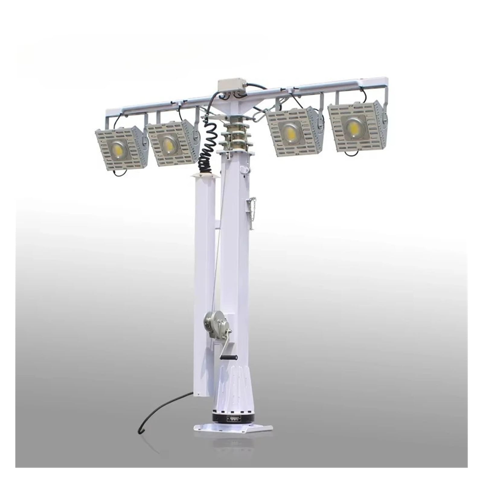 Antenna Di Comunicazione Con Asta Telescopica | CCTV Di Sorveglianza Dell'ascensore A Manovella Dell'albero Idraulico Da 4-15 Metri(10M)