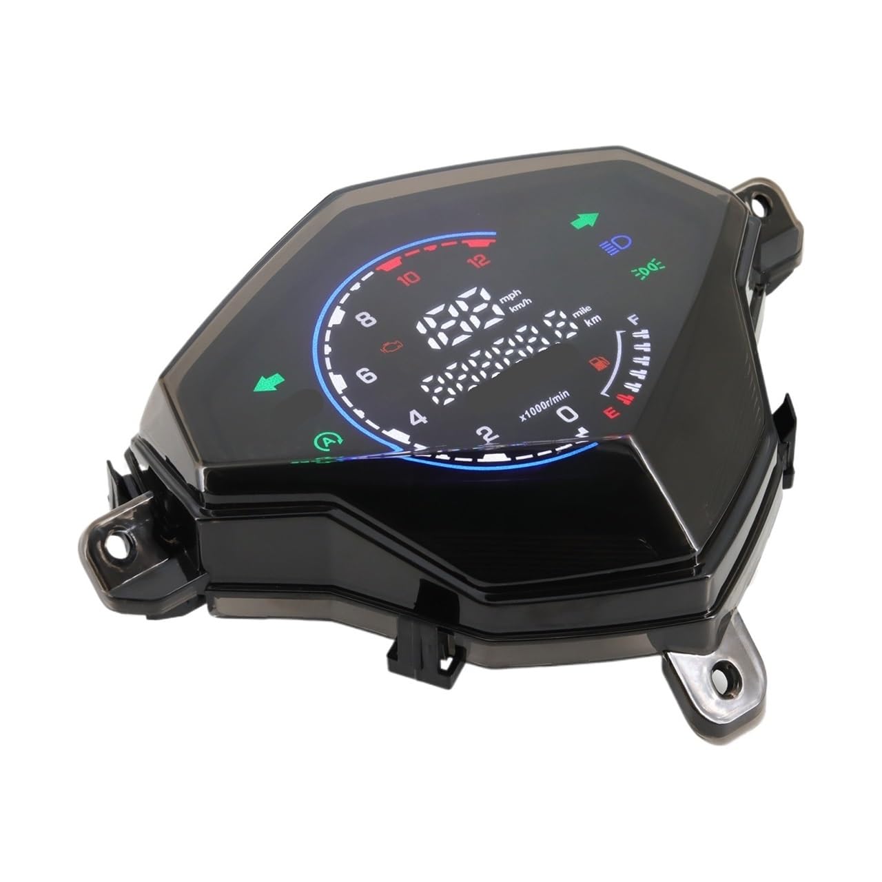 Contachilometri digitale Strumento per moto Tachimetro digitale Contachilometri Gruppo strumenti a LED per Mio 110 125 Per MIO i125 Per M3