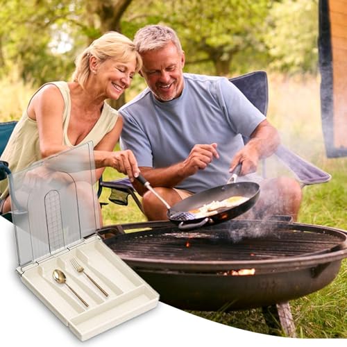 Porte-couverts pour comptoir avec couvercle idéal pour vos buffets - 3