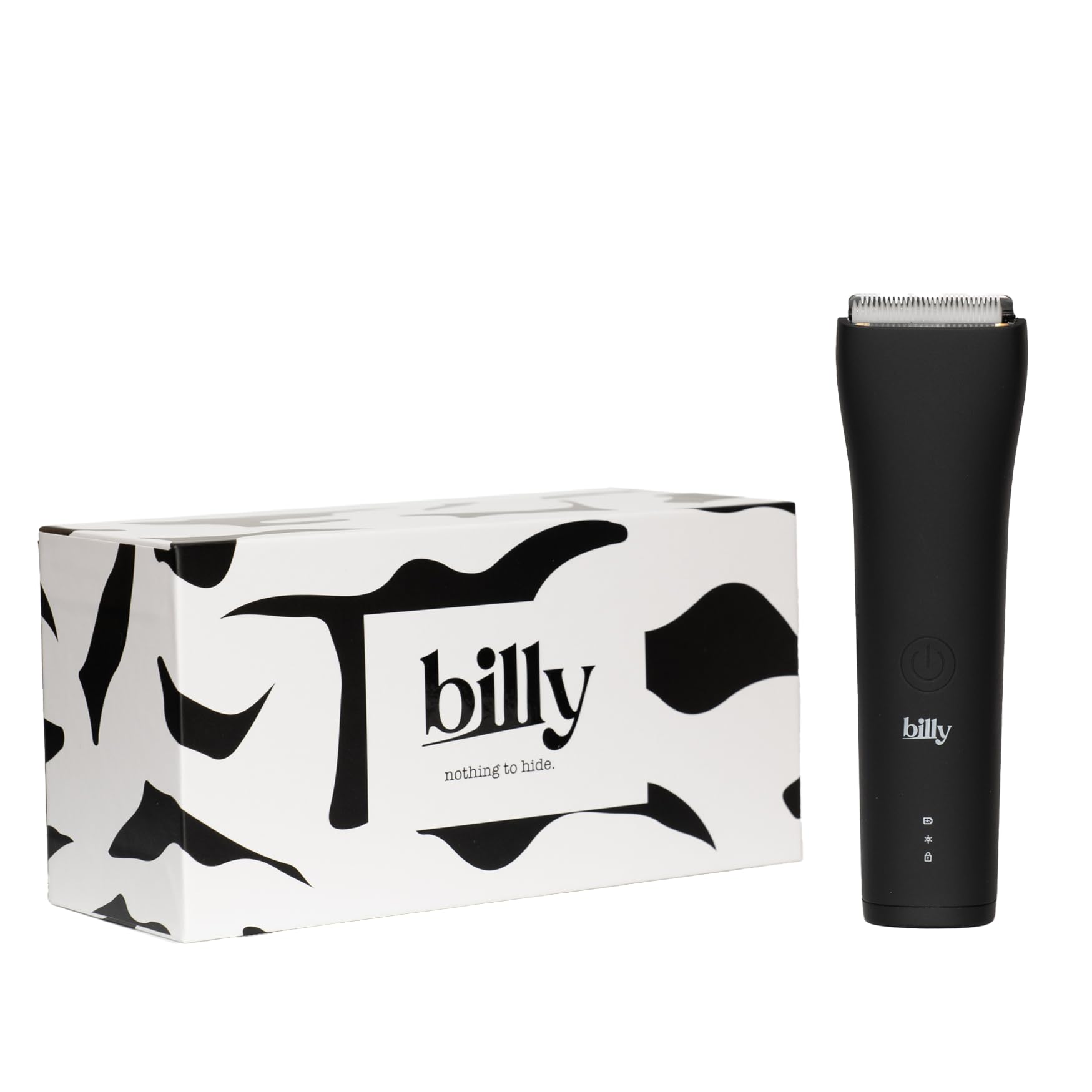 Billy - LA trymer intymny zapobiegający przecinaniu stref wrażliwych i intymnych dla mężczyzn i kobiet, ceramiczne ostrze zapobiegające cięciu, wodoodporne, 5 wysokości (0,3,6,9,12 mm), wbudowana