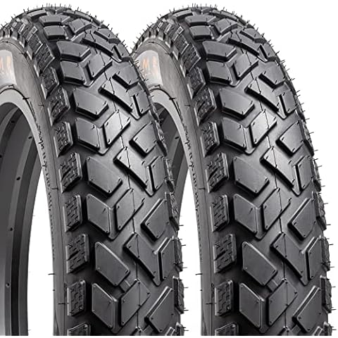 YunSCM 2er-Pack Heavy Duty E-Bike Reifen 20x4.0 Mantel 102-406 kompatibel Elektrofahrrad 20 zoll Fat Fahrradreifen 20x4.0 Cover
