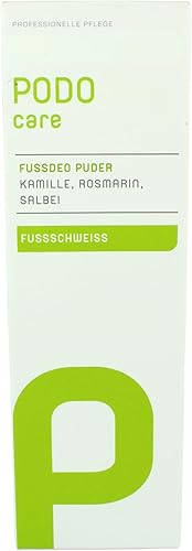 Miniatura 3 de Desodorante en polvo para pies, fórmula herbaria de 2.47 oz con manzanilla, romero y salvia, control de olores y polvo de pies que absorbe la