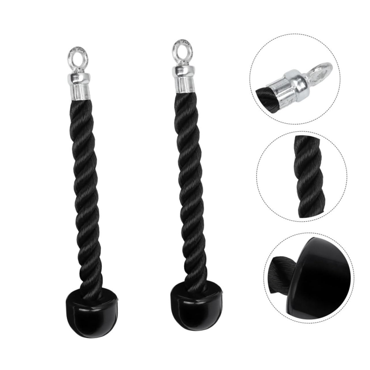 Mipcase Cuerda De Tríceps De Alta Resistencia para Ejercicios De para Gimnasio Accesorio para Entrenamientos De Bíceps Espalda Y