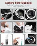 Zacro 47-in-1 Camera Lens Cleaning Kit - Camera Sensor Cleaning Kit for Mirrorless DSLR Including Air Blower, Lens Cleaner, Lens Brush Pen, Brush, Sensor Cleaning Swabs, Microfiber Cloth, Gloves