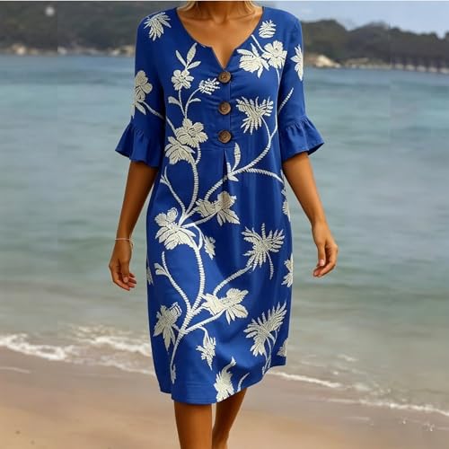 Robe portefeuille coupe ample pour dissimuler les rondeurs en été - 3