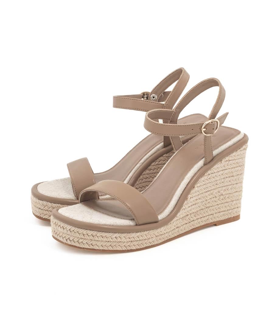 Amazon | スムースピース ウェッジサンダル KS33174 GREGE LL Amazon | スムースピース ウェッジサンダル KS33174 GREGE LL