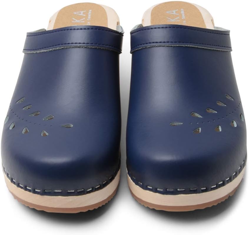 VERKA Women's Wooden Clogs from Sweden - BLOMMA - Image 3