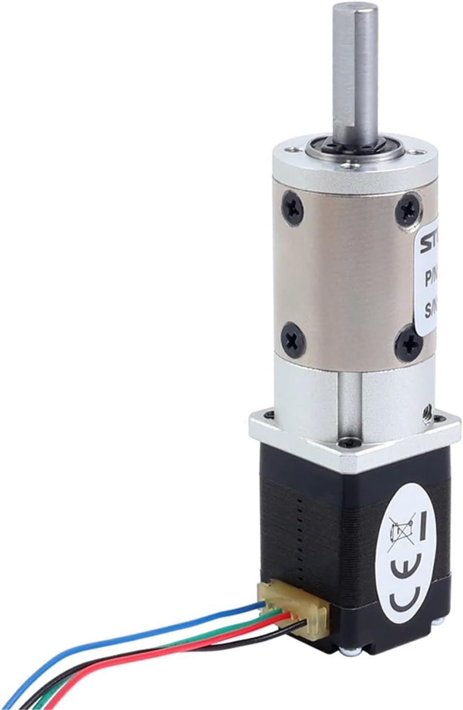 HS11-0204S-EGSXX Stepper Motor 0.02Nm Precision Planetary Gearbox Ratio 5:1/10:1/20:1/50:1/100:1 Bipolar L=28mm CNC 1Pcs(Ratio 100 to 1)