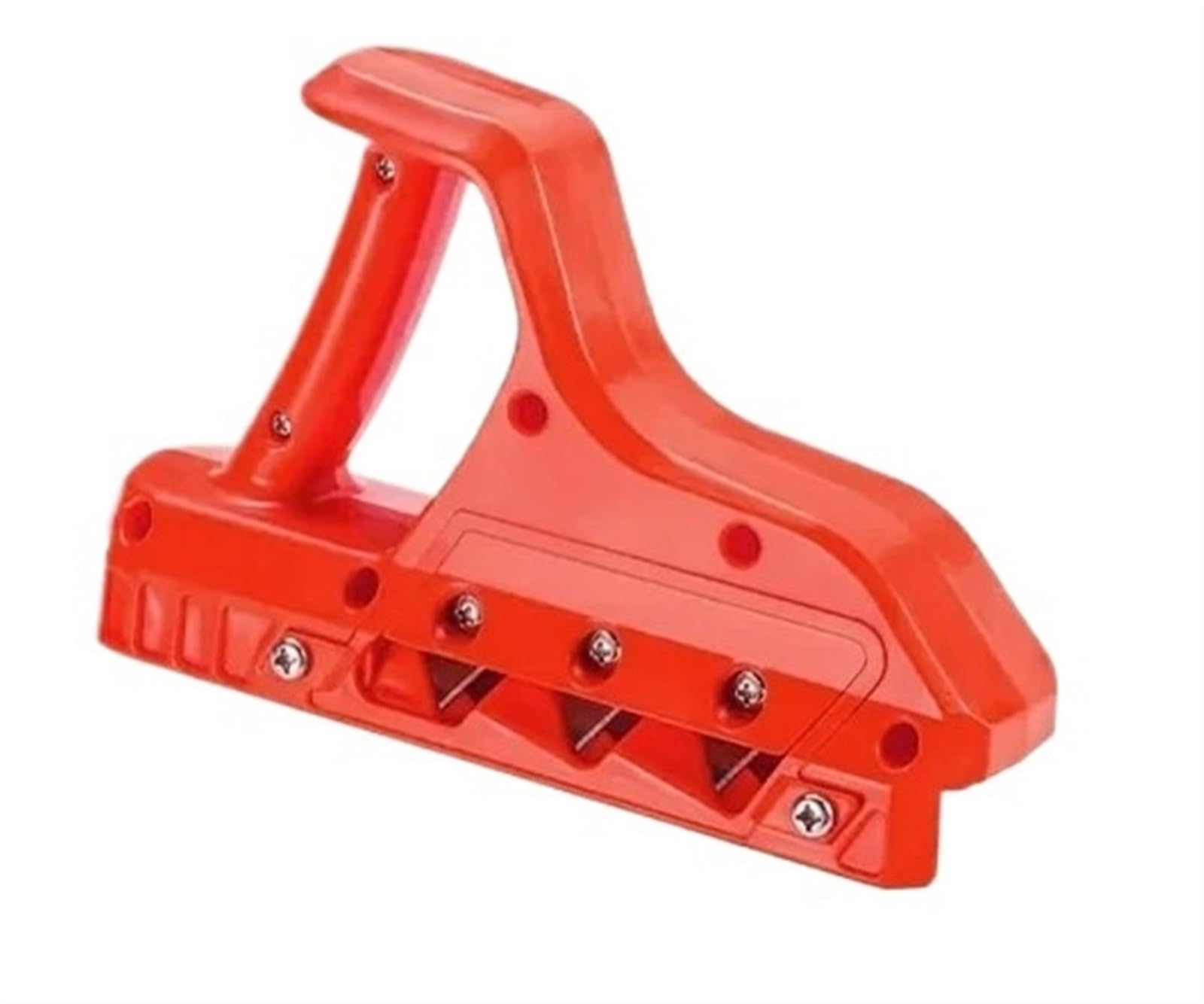 Seveqis Rosso Planer, Plaster Board Quick Cutter Chamfering Planer Hand Plane Wood Plasterboard Edger Drywall Edge Chamfer Trimming Tool(Rosso)
