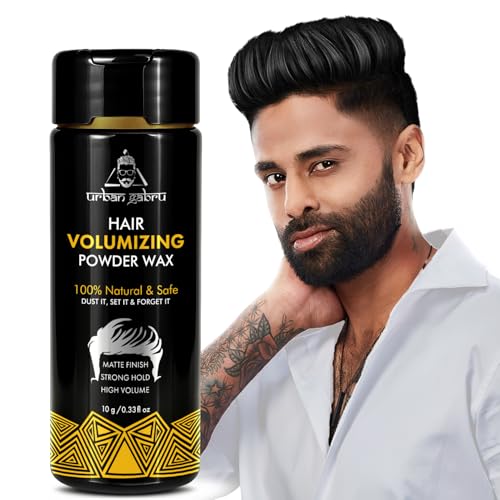 Hair Volumizing Powder Wax strong hold | Matte Finish | 24 hrs hold | 100% natural & safe hair styling powder