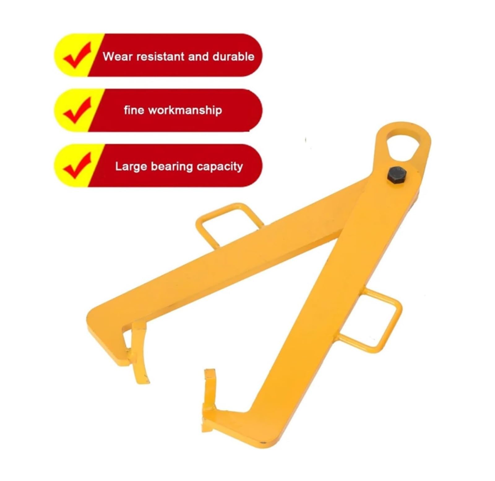 Pinces de Levage pour fûts - Outils de Levage Robustes en tôle d'acier pour Le Transport de fûts et de bidons en Plastique - et Solutions fiables de manutention de fûts.