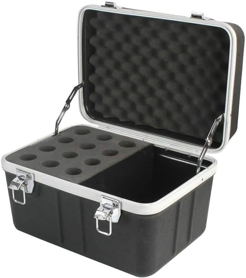 Pulse ABS-12MIC 12 Microphone ABS Flight Case