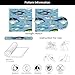 MuralPeel Blue Navy Sea Ocean Fish Peel and Stick Wallpaper Easy Peel Off Self Adhesive Removable Stick on Wall Paper for Kitchen Renter Friendly