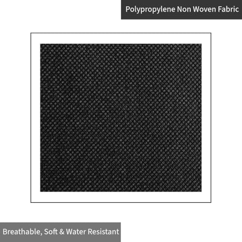 Heavy Duty Garment Bag for Travel – Suit & Dress Cover with Faux Leather Handles, Foldable Zippered Storage for Men & Women4