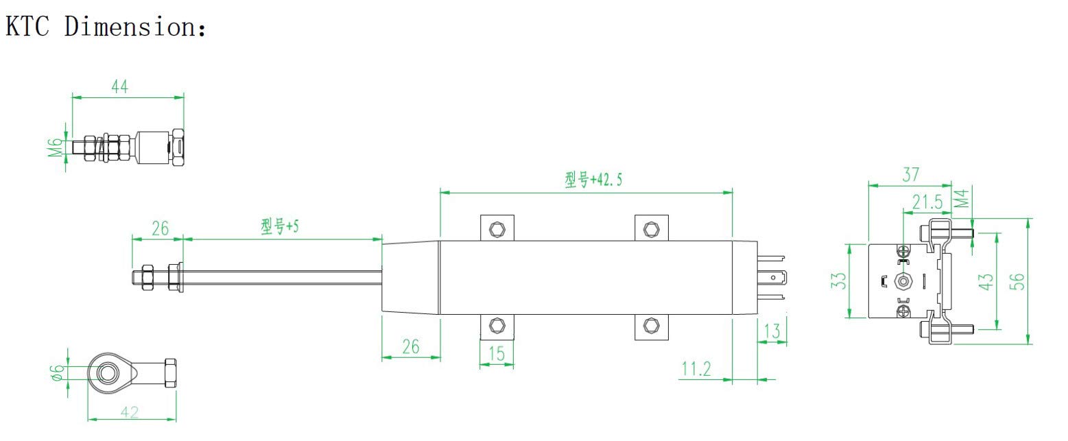 Verplaatsing Transducer LDH: Nauwkeurige Positiemetingen