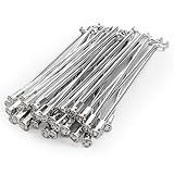 Tongze 170x4mm Bike Spokes Replacement For Motorcycle Mini Bike Ebike Bicycle Wheel Rim Hub(36pcs)