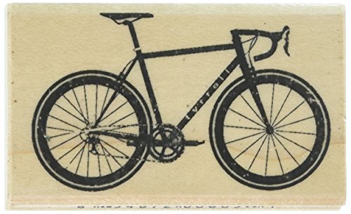 Stamps by Impression Road Race Bicycle Rubber Stamp - ST