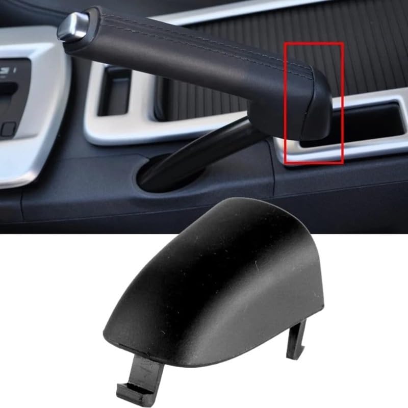 Tapa de palanca freno mano coche Volvo S40 V50 C30 C70 funda de manija repuesto OE 31329236 3