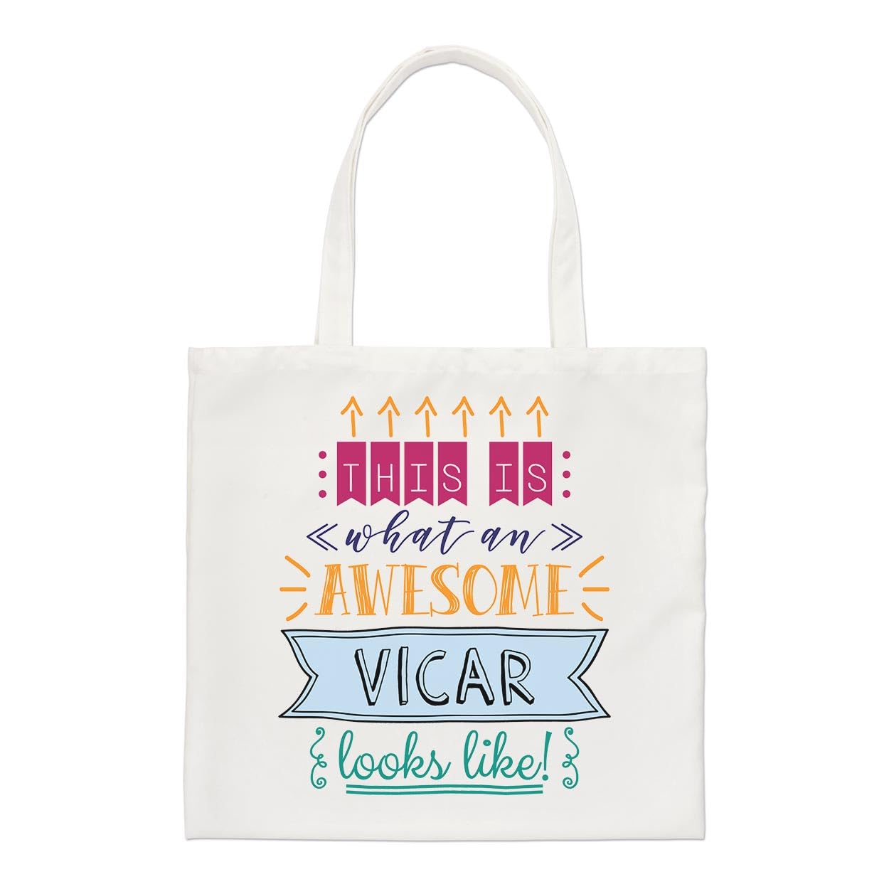 This Is What An Awesome Vicar Looks Like Regular Tote Bag