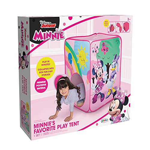 image for Minnie Mouse Kids Pop Up Tent Children's Playtent Indoor Outdoor Playh